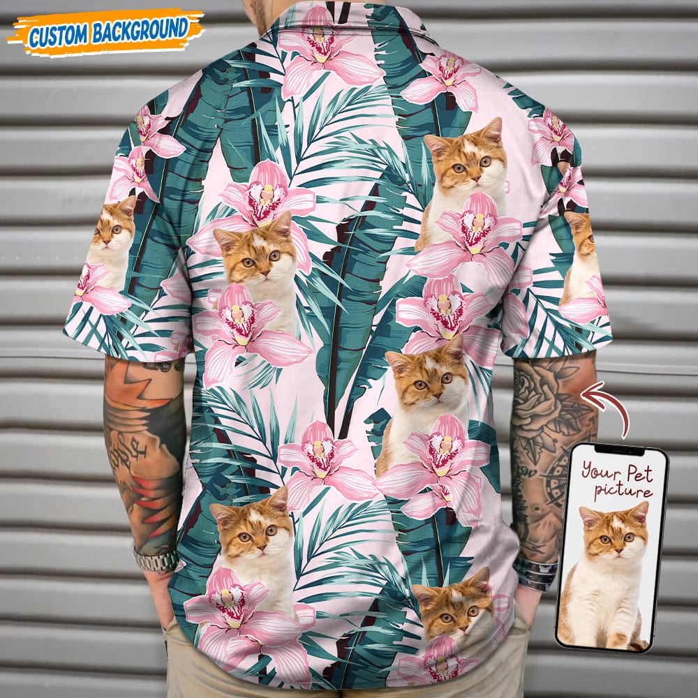 Personalized Upload Dog Cat Photo For Vacation Hawaiian Shirt T368 889434