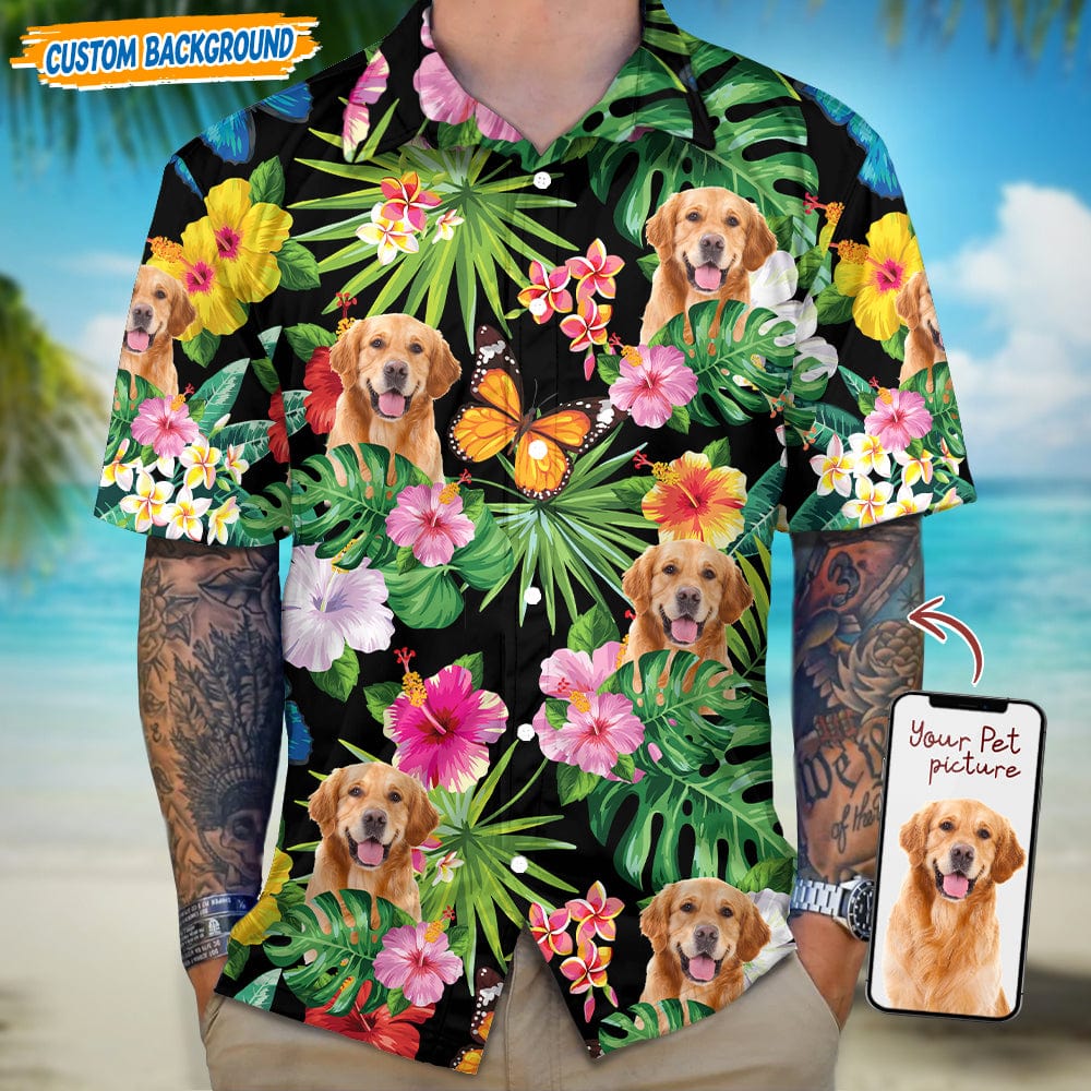 Personalized Upload Dog Cat Photo For Travel Hawaiian Shirt T368 889436