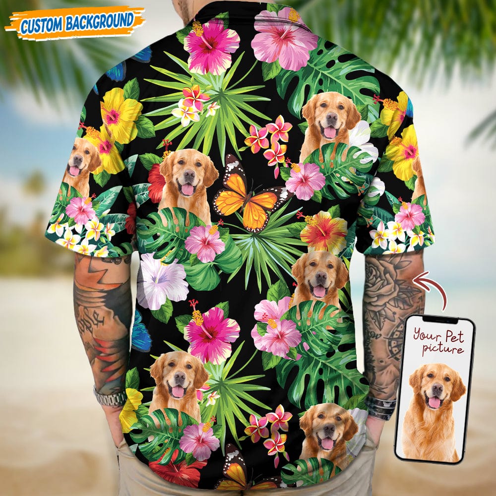 Personalized Upload Dog Cat Photo For Travel Hawaiian Shirt T368 889436