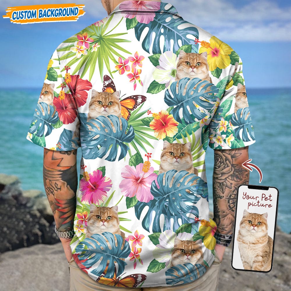 Personalized Upload Dog Cat Photo Hot Season Hawaiian Shirt T368 889448