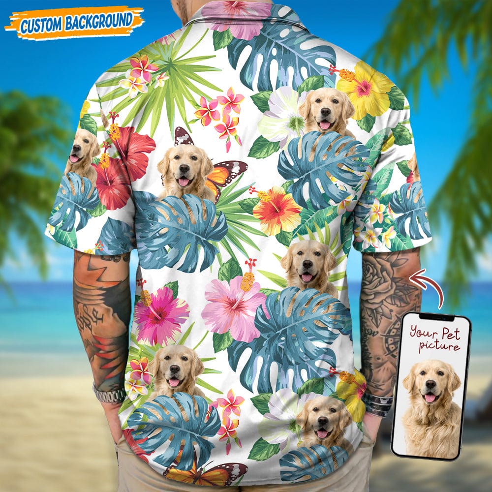 Personalized Upload Dog Cat Photo Hot Season Hawaiian Shirt T368 889448