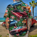 Photo Oil Painting Hawaiian Shirt upload photo N369 888552