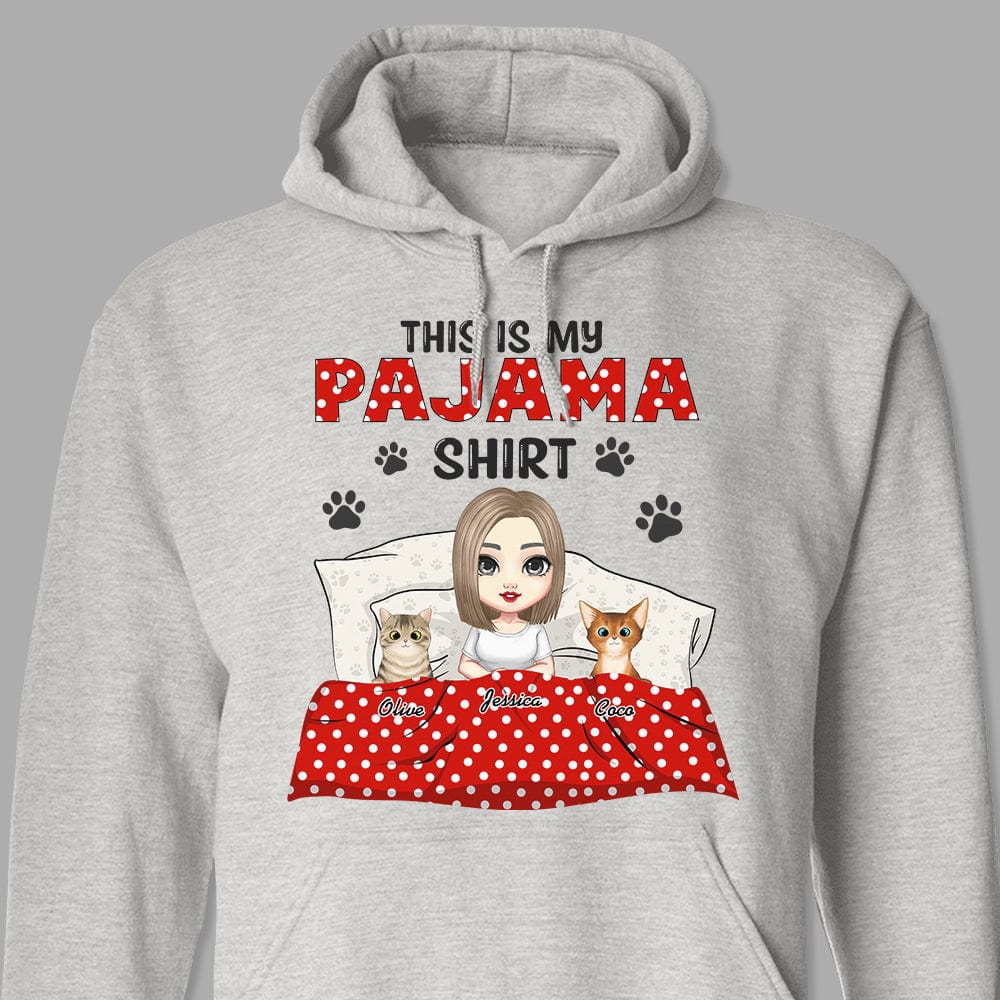 This Is My Pajamas Cat Shirt Personalized Gift N304 889651