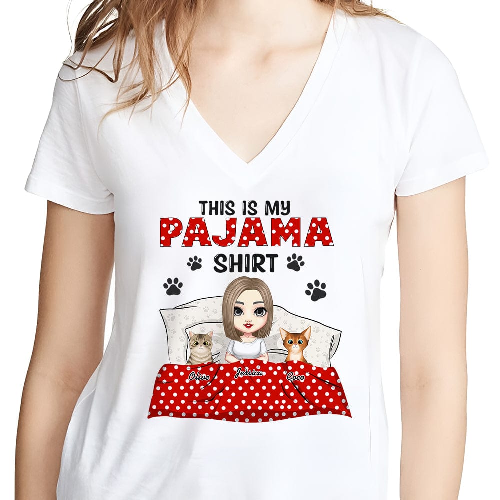 This Is My Pajamas Cat Shirt Personalized Gift N304 889651
