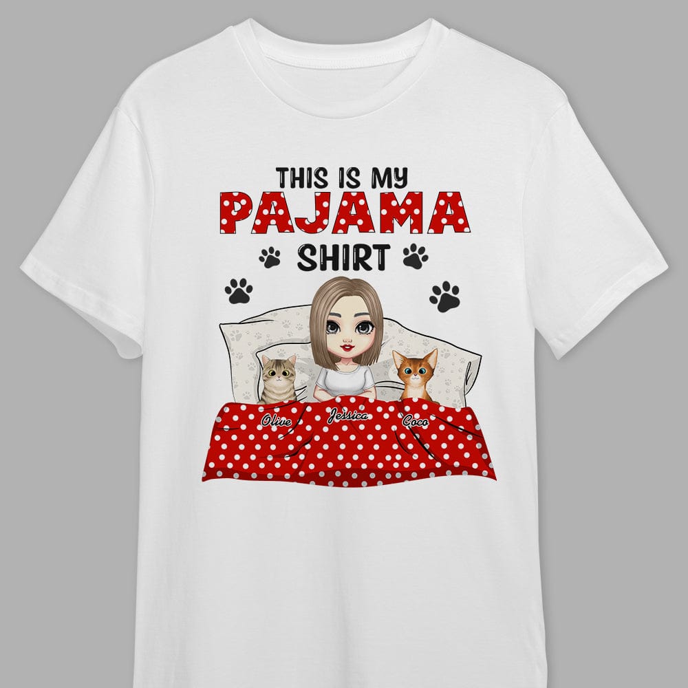 This Is My Pajamas Cat Shirt Personalized Gift N304 889651