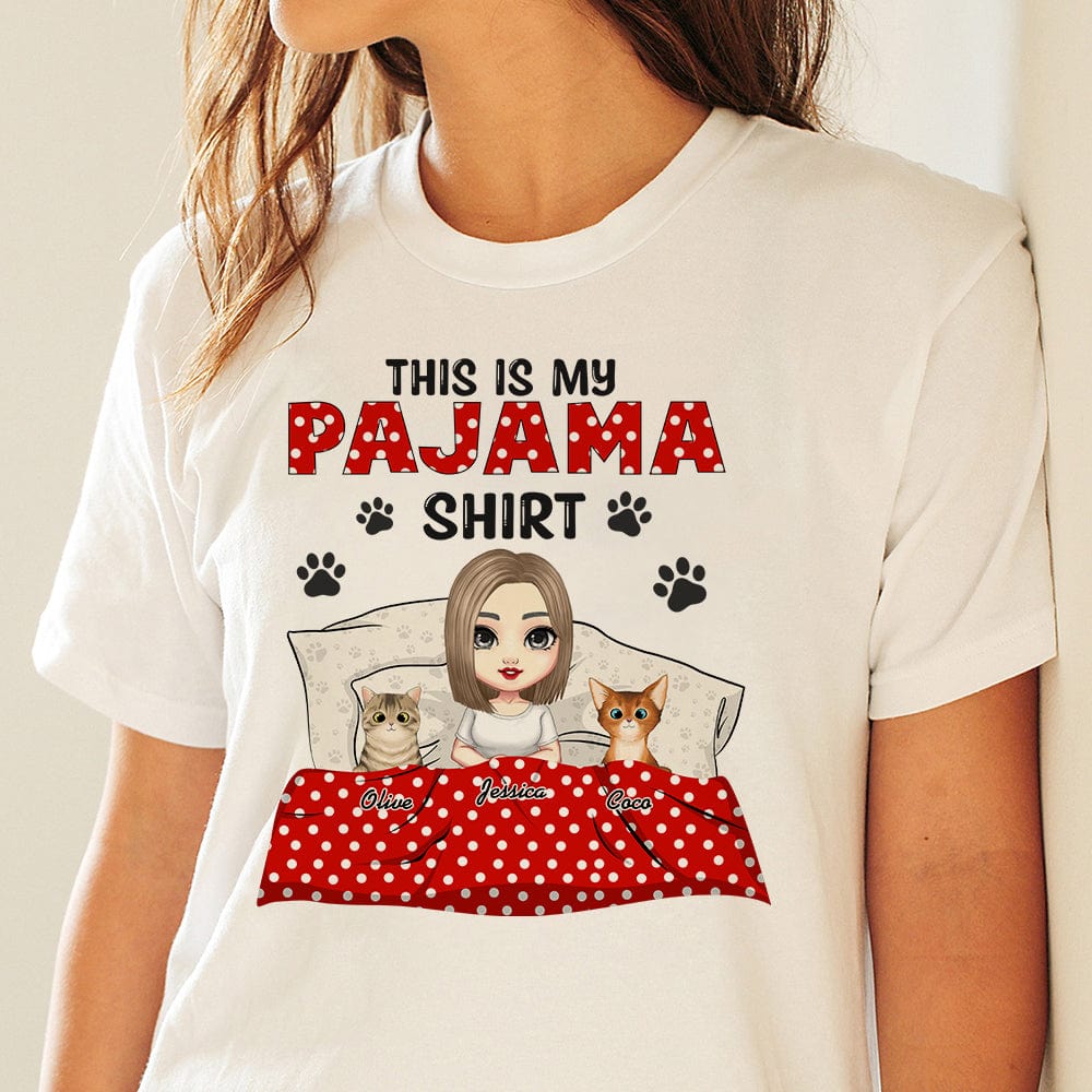 This Is My Pajamas Cat Shirt Personalized Gift N304 889651