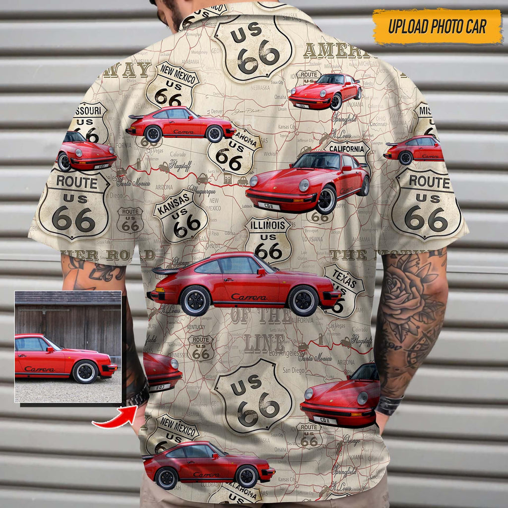 Upload Car Photo Hawaiian Shirt TH10 N304 888386