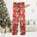 Upload Cat Photo Christmas Matching Collared Pajamas N304 889870