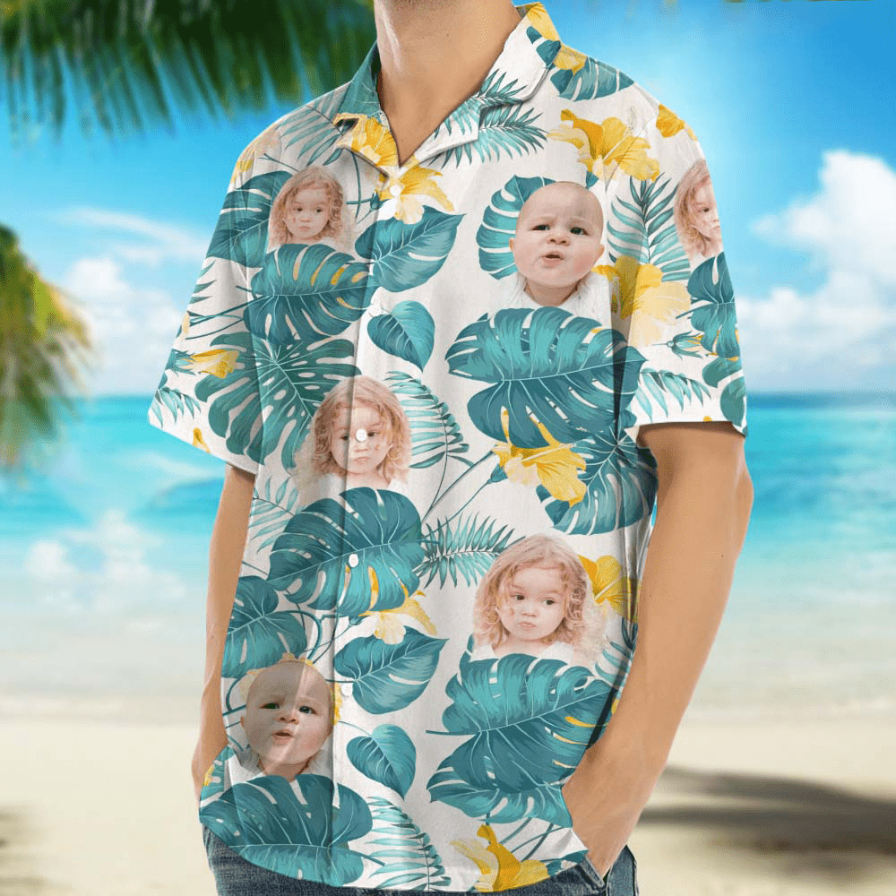 Upload Face Photo Hawaiian Shirt TA29 888384