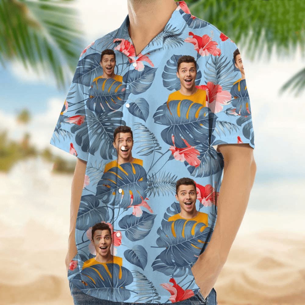 Upload Face Photo Hawaiian Shirt TA29 888384