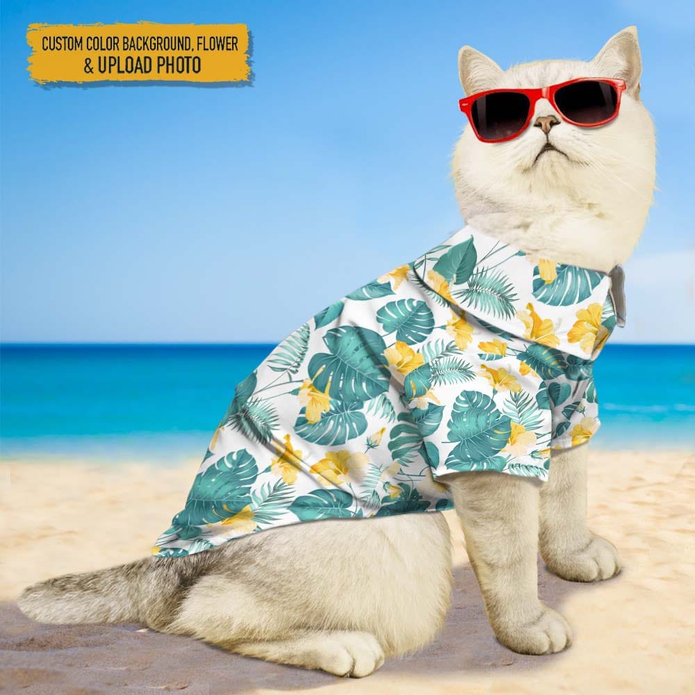 Upload Photo Cat Hawaiian Shirt, N304 888412