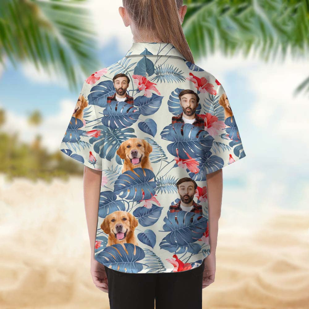 Upload Photo Dog Daughter's Hawaiian Shirt TA29 888397