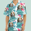 Upload Photo Dog Men's Hawaiian Shirt K228 888280