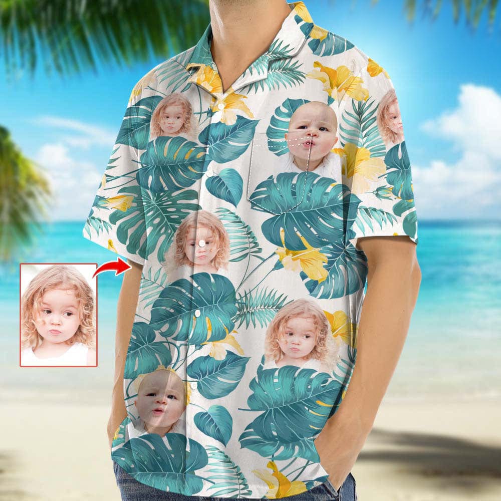 Upload Photo Family Hawaiian Shirt HO82 K228 888384