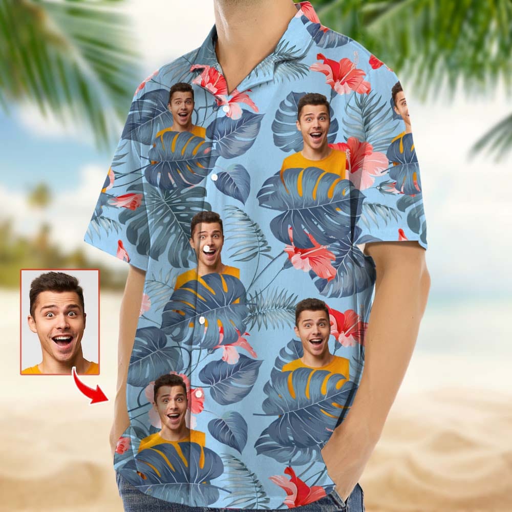 Upload Photo Family Hawaiian Shirt HO82 K228 888384