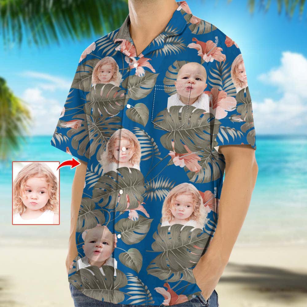 Upload Photo Family Hawaiian Shirt HO82 K228 888384
