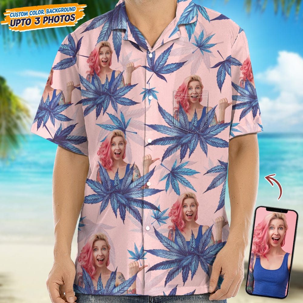 Upload Photo Human And Weed Hawaii Shirt N304 889286