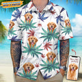 Upload Photo I Like Dogs And Weed Hawaii Shirt N304 889282