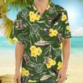Upload Photo logo Hawaiian Shirt, US Military N369 369963
