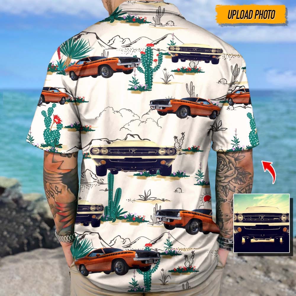 Upload Photo Muscle Car Hawaiian Shirt, N304 888446