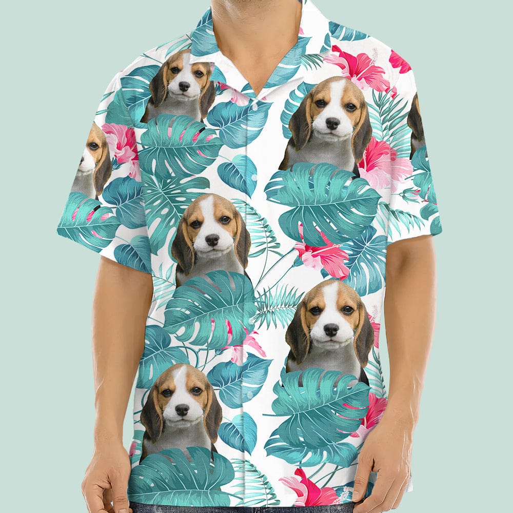 Upload Photo Portrait Dog Hawaiian Shirt N369 888280 120728