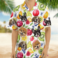 Upload Photo Summer Tropical Fruit Hawaiian Shirt DM01 891115