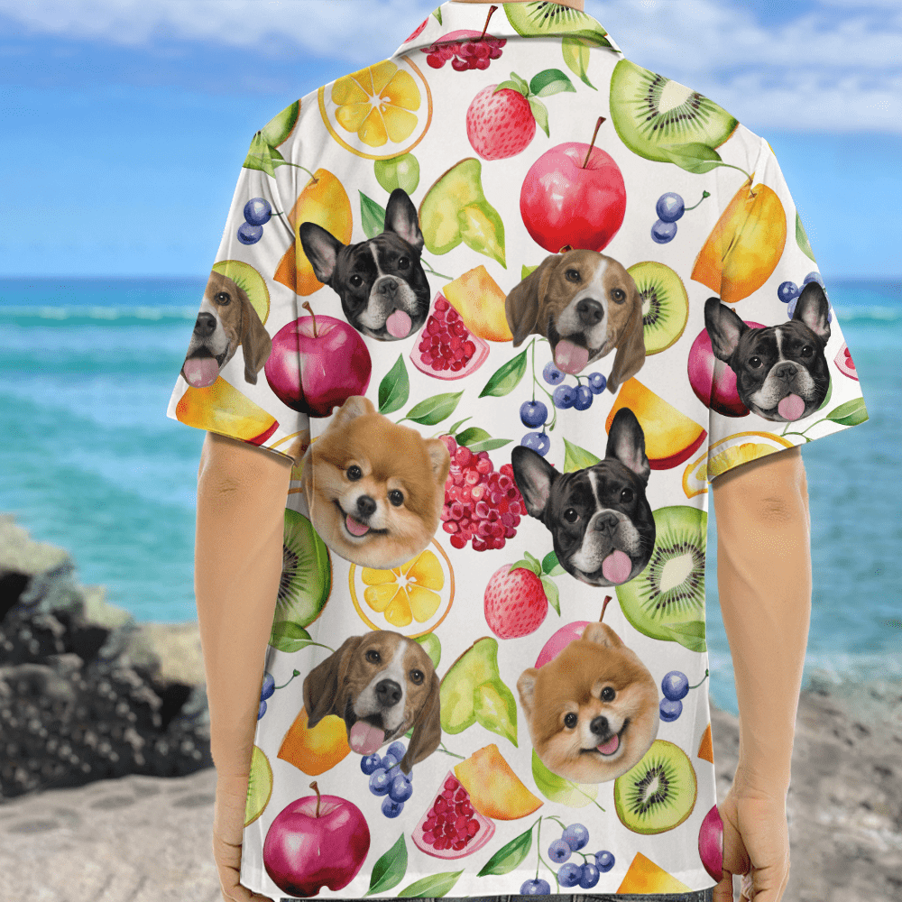 Upload Photo Summer Tropical Fruit Hawaiian Shirt DM01 891115