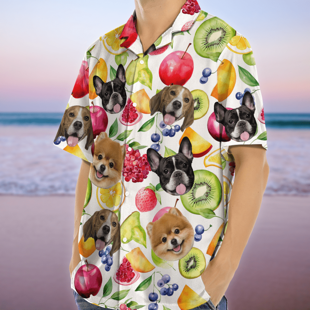 Upload Photo Summer Tropical Fruit Hawaiian Shirt DM01 891115