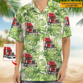 Upload Truck Photo Hawaiian Shirt, 888387