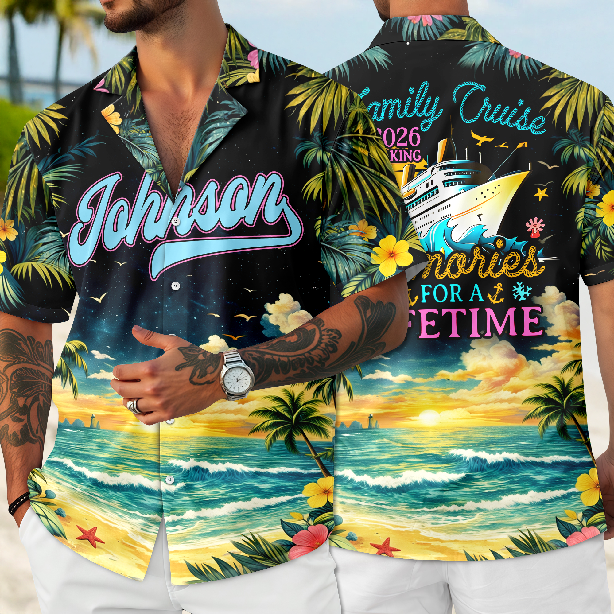 Personalized Family Cruise 2026 Making Memories For A Lifetime Hawaii Shirt CH07 910770