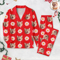Custom Face Photo With Icon Pajamas Gift For Cat Lovers TH10 896655