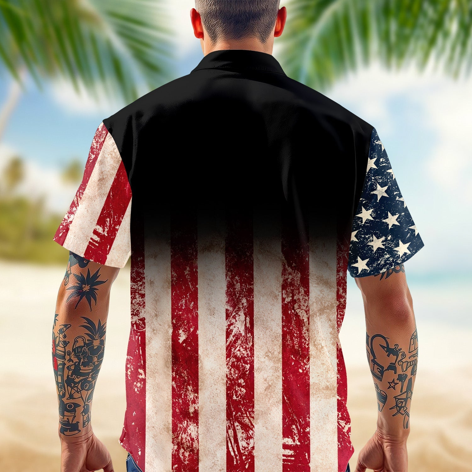 Patriotic 250th Anniversary God Bless America Eagle 1776–2026 Hawaii Shirt HA75 920608