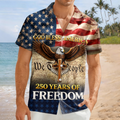 250 Years of Freedom - God Bless America Hawaii Shirt CH07 910492